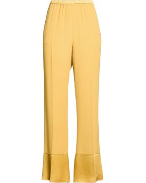 forte_forte Pantalone - Giallo