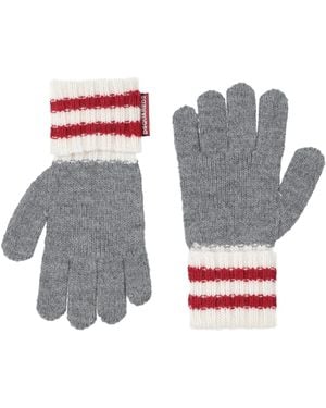 DSquared² Light Gloves Acrylic, Alpaca Wool, Wool - Gray