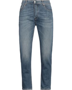 Daniele Alessandrini Jeans Cotton, Elastane - Blue