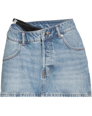 Alexander Wang Denim Skirt - Blue