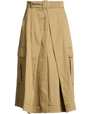 Kaos Midi Skirt - Natural