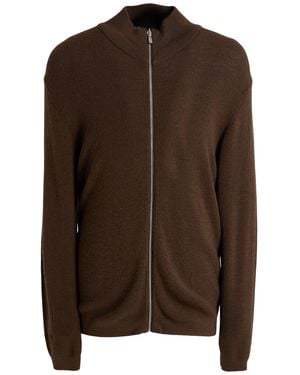 Jack & Jones Cardigan Acrylic, Merino Wool - Brown