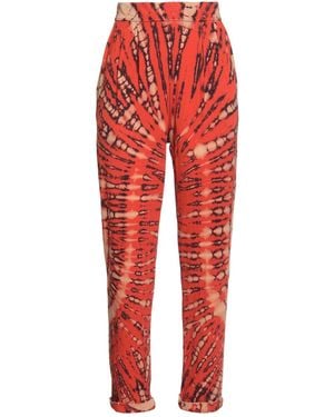 Raquel Allegra Trousers Cotton - Red