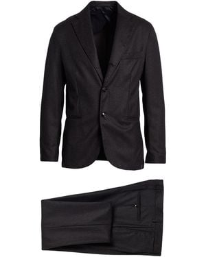 Barba Napoli Suit Virgin Wool - Blue