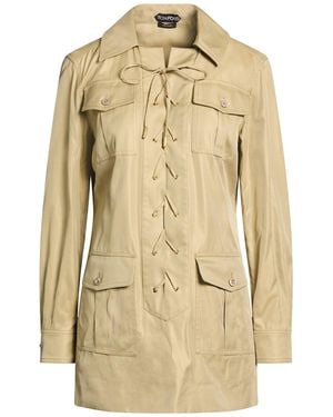 Tom Ford Top Cotton, Silk - Natural