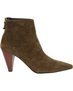 Marilena Botines De Caña Alta - Marrón