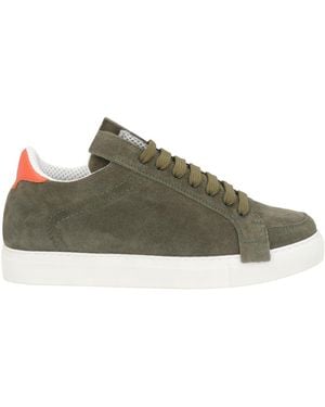 Kris Van Assche Military Trainers Leather - Green