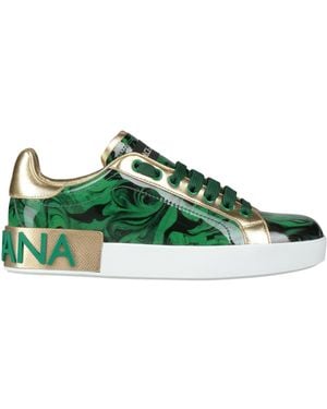Dolce & Gabbana Trainers Leather - Green