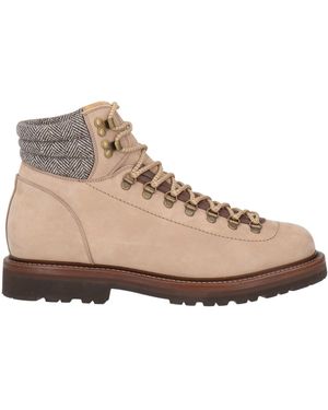 Brunello Cucinelli Botines De Caña Alta - Marrón