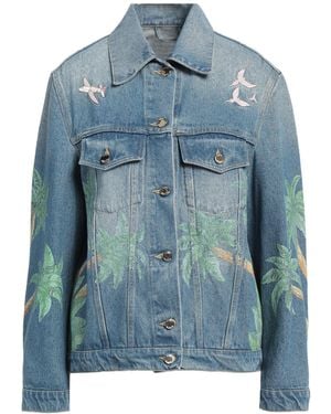 CASABLANCA Denim Outerwear Cotton, Polyester - Blue