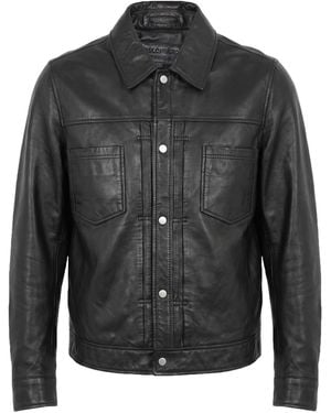 Bolongaro Trevor Jacket Sheepskin - Black