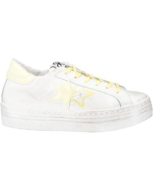 2Star Sneakers Leather - White
