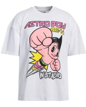 W/STUDIO X Astro Boy T-Shirt Cotton - White
