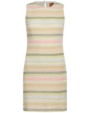 Missoni Mini-Kleid - Natur