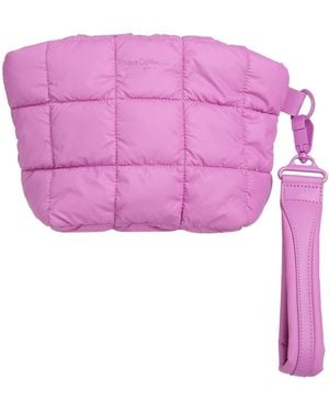 VEE COLLECTIVE Light Handbag Recycled Nylon, Leather - Pink