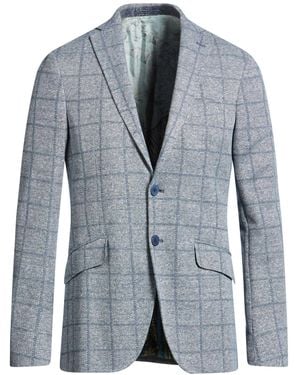 Etro Blazer Linen, Cotton, Polyester - Blue