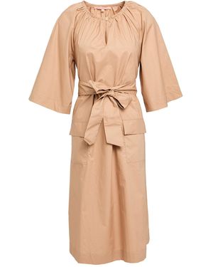 LA CAMICIA Vestito Midi - Neutro