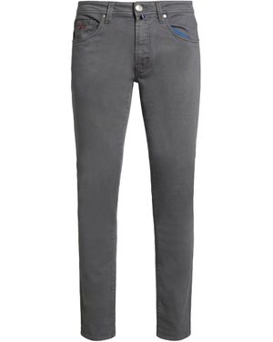 Tramarossa Jeans Cotton, Polyester, Elastane - Gray