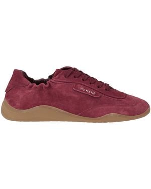 Vic Matié Sneakers Leather - Purple