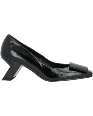 Daniele Ancarani Court Shoes Soft Leather - Black