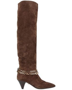 ALEVI Knee Boots - Brown