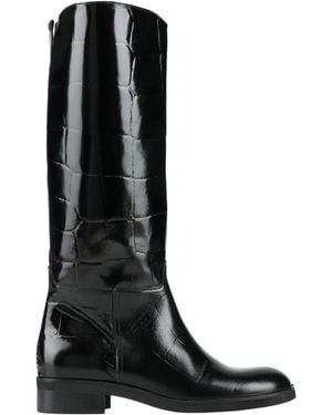 J.A.P. JOSE ANTONIO PEREIRA Boot Leather - Black