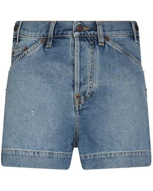 Moschino Denim Shorts Cotton - Blue