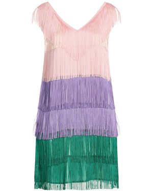 Pietronilla Mini Dress Acetate, Viscose - Purple