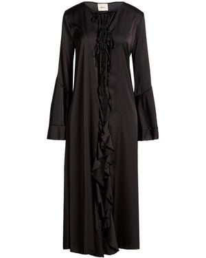 Dixie Overcoat & Trench Coat Polyester, Elastane - Black