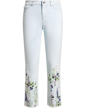Marc Cain Jeans Cotton, Elastomultiester, Elastane - Blue
