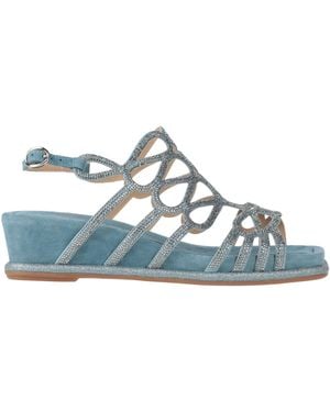 Alma En Pena. Sandals - Blue