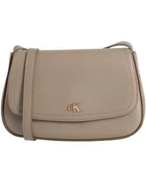 Calvin Klein Cross-Body Bags - Natural