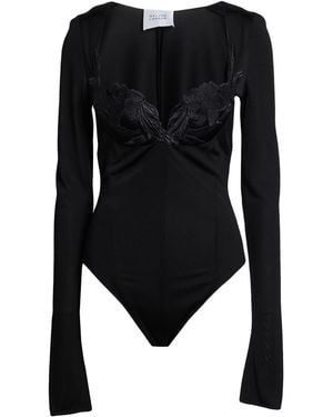 Galvan London Bodysuit Viscose - Black