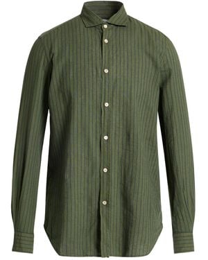 Boglioli Shirt Linen, Cotton - Green