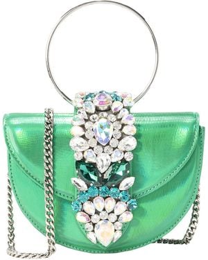 Gedebe Clutch Leather - Green