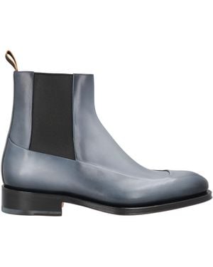 Santoni Slate Ankle Boots Leather - Multicolor