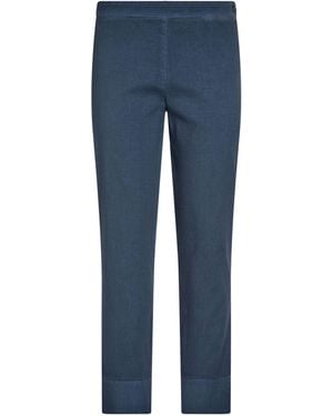 120% Lino Trouser - Blue