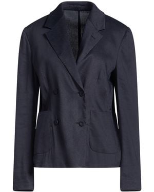 Lardini Blazer Linen, Viscose, Elastane - Blue