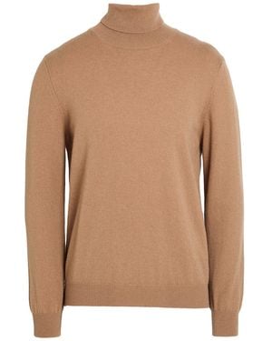 Malo Rollkragenpullover - Braun