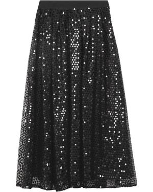 MSGM Midi Skirt - Black
