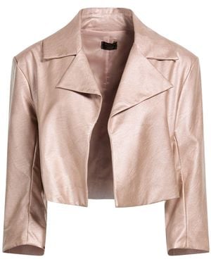 Siste's Jacket Polyurethane, Viscose - Pink
