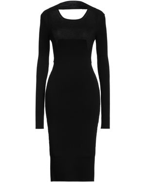 Rick Owens Midi-Kleid - Schwarz