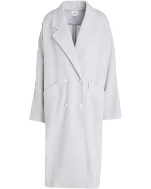 Alysi Coat Virgin Wool - White