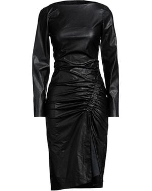 Suoli Midi Dress - Black