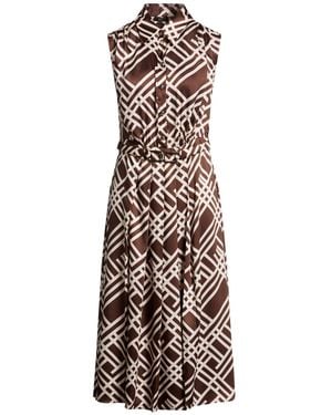 Liu Jo Midi Dress - Natural