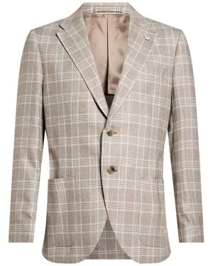 L.B.M. 1911 Blazer Silk, Wool - Grey