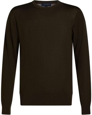 Sease Dark Sweater Virgin Wool - Black