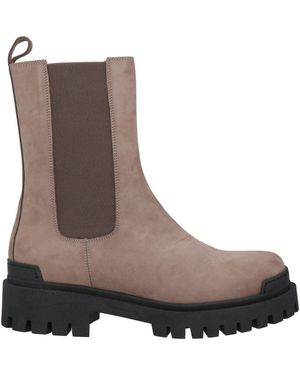 Ennequadro Ankle Boots Leather - Brown