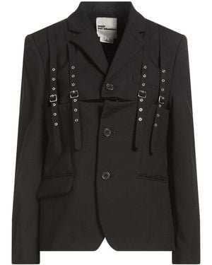 Noir Kei Ninomiya Blazer Wool - Black