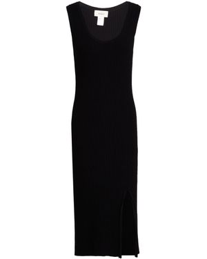 ViCOLO Midi Dress Viscose, Polyester - Black